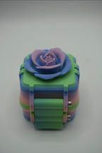3ML - 4 vial - “Rose” Special Edition Storage container case