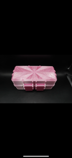 “Pink Ranger” edition -  3ml (50 or 100 vials) - Peptide Storage Container - Secure Stylish Protection Plastic Box Organizer for Peptides GLP-1s - Fits Vials Up to 17mm Diameter