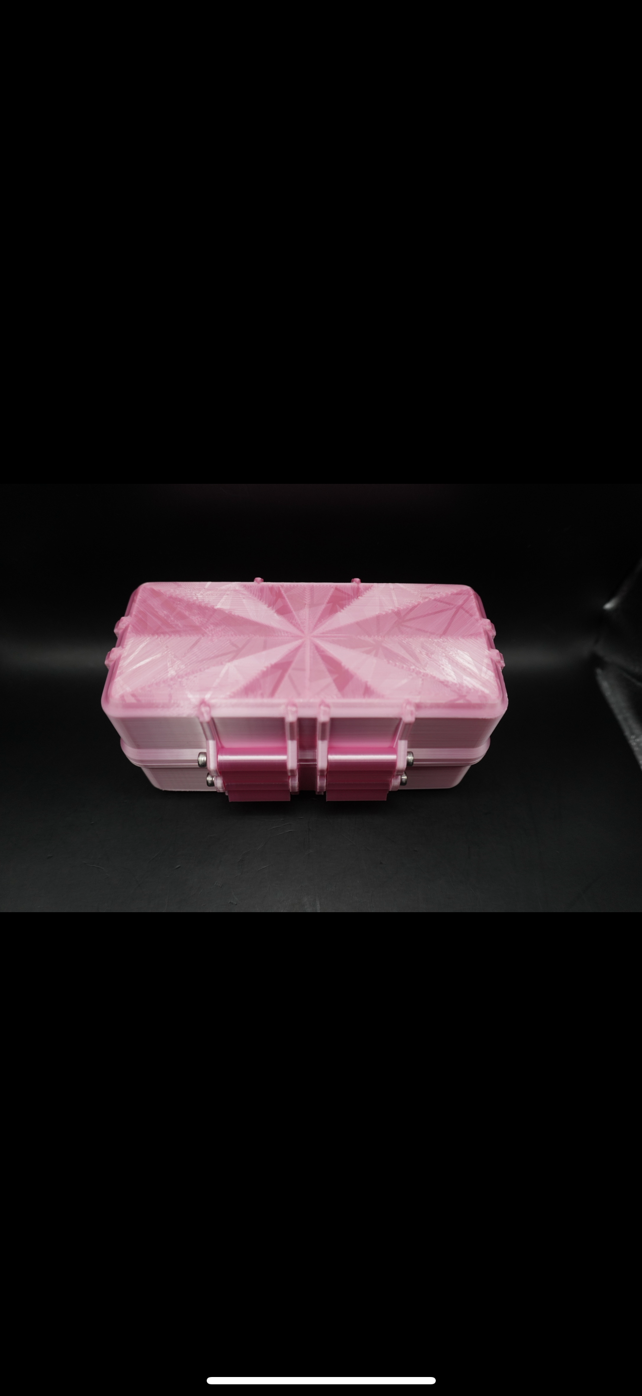 “Pink Ranger” edition -  3ml (50 or 100 vials) - Peptide Storage Container - Secure Stylish Protection Plastic Box Organizer for Peptides GLP-1s - Fits Vials Up to 17mm Diameter