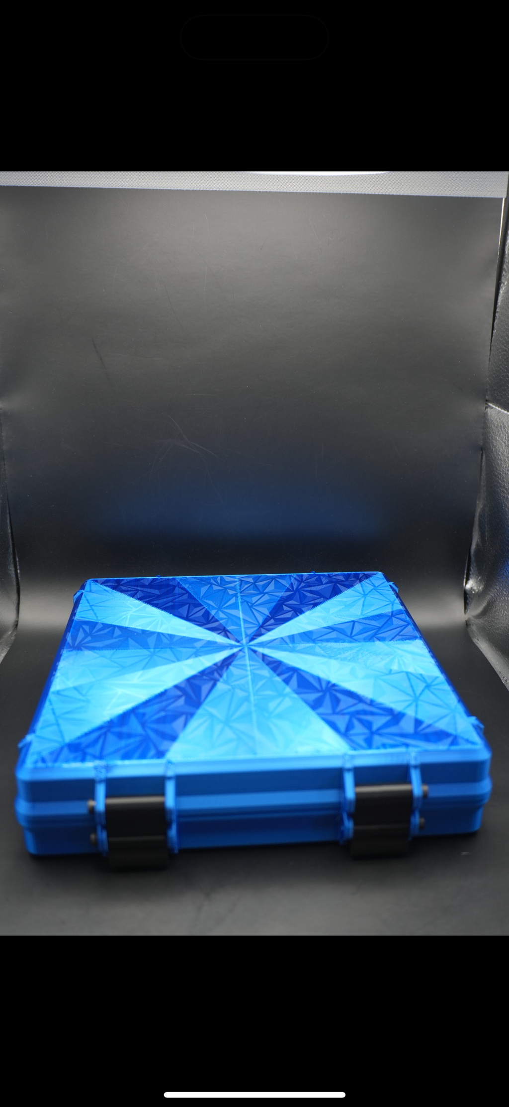“Sapphire Soul” edition -  3ml (50 or 100 vials) - Peptide Storage Container - Secure Stylish Protection Plastic Box Organizer for Peptides GLP-1s - Fits Vials Up to 17mm Diameter
