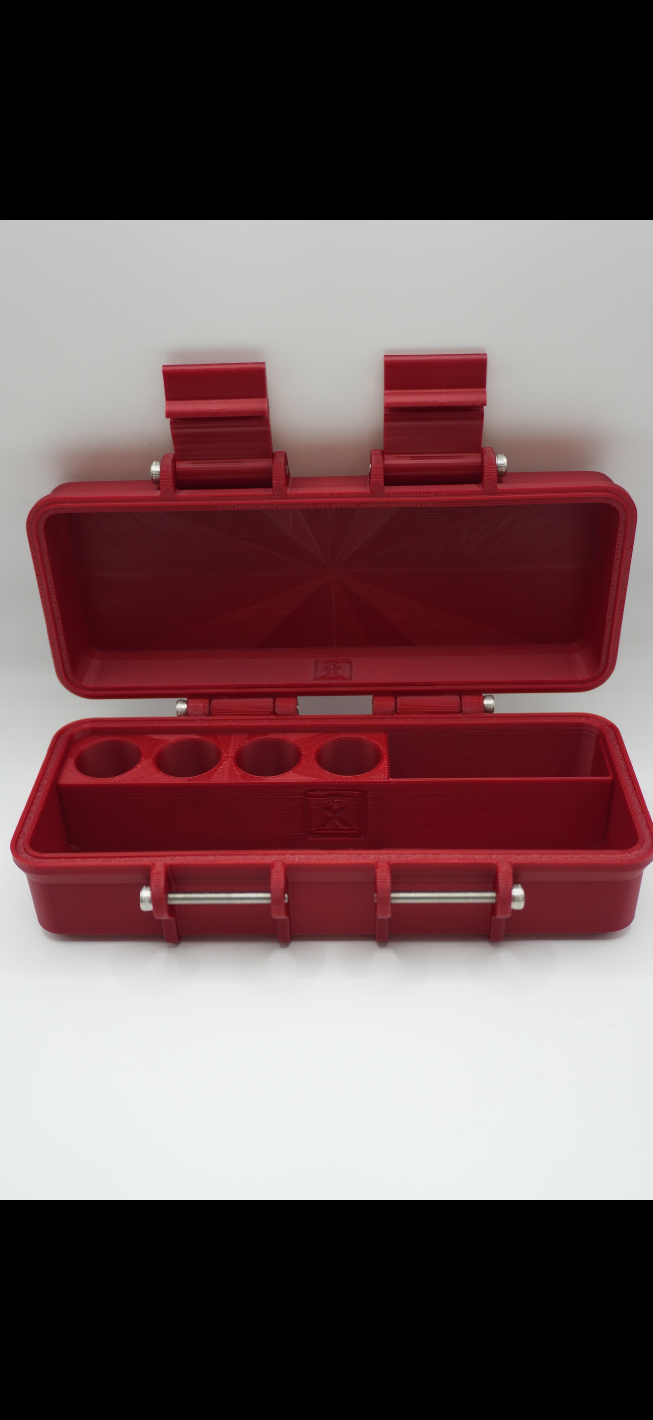 3ML (4 vials) and syr. travel Case - 3D  storage case