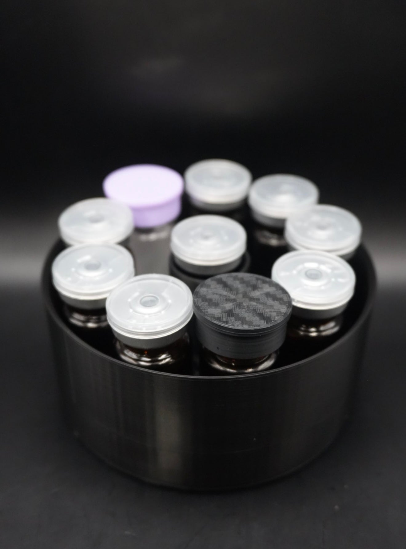 Hydropeak - 10ML (10 vial) holder - single layer