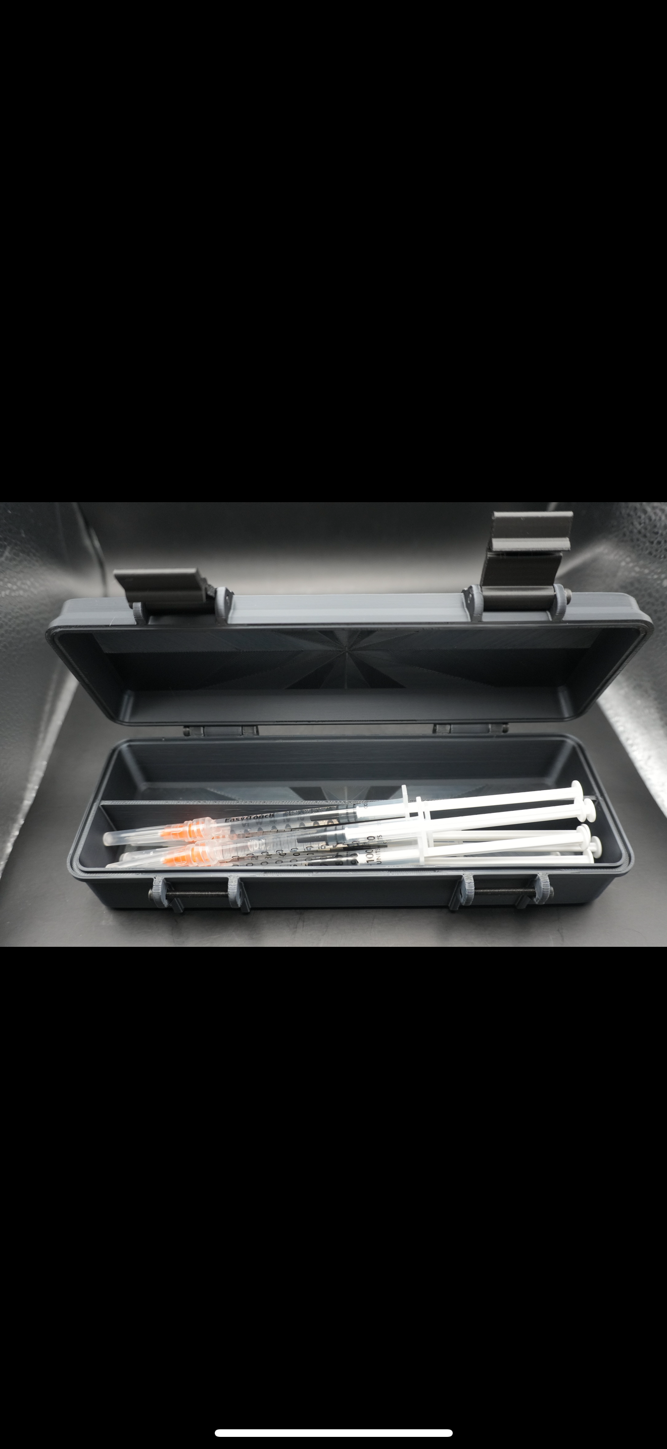 Prefilled syr./meds case - medium - 15+