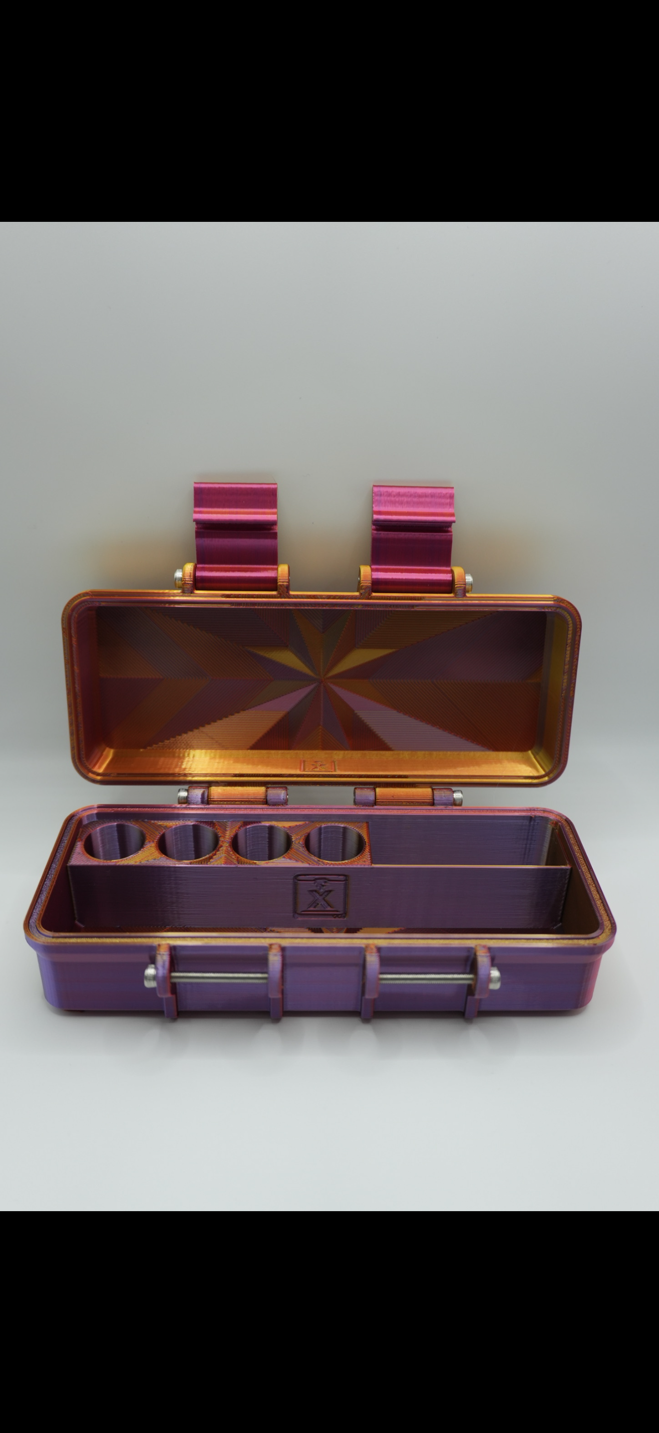 3ML (4 vials) and syr. travel Case - 3D  storage case