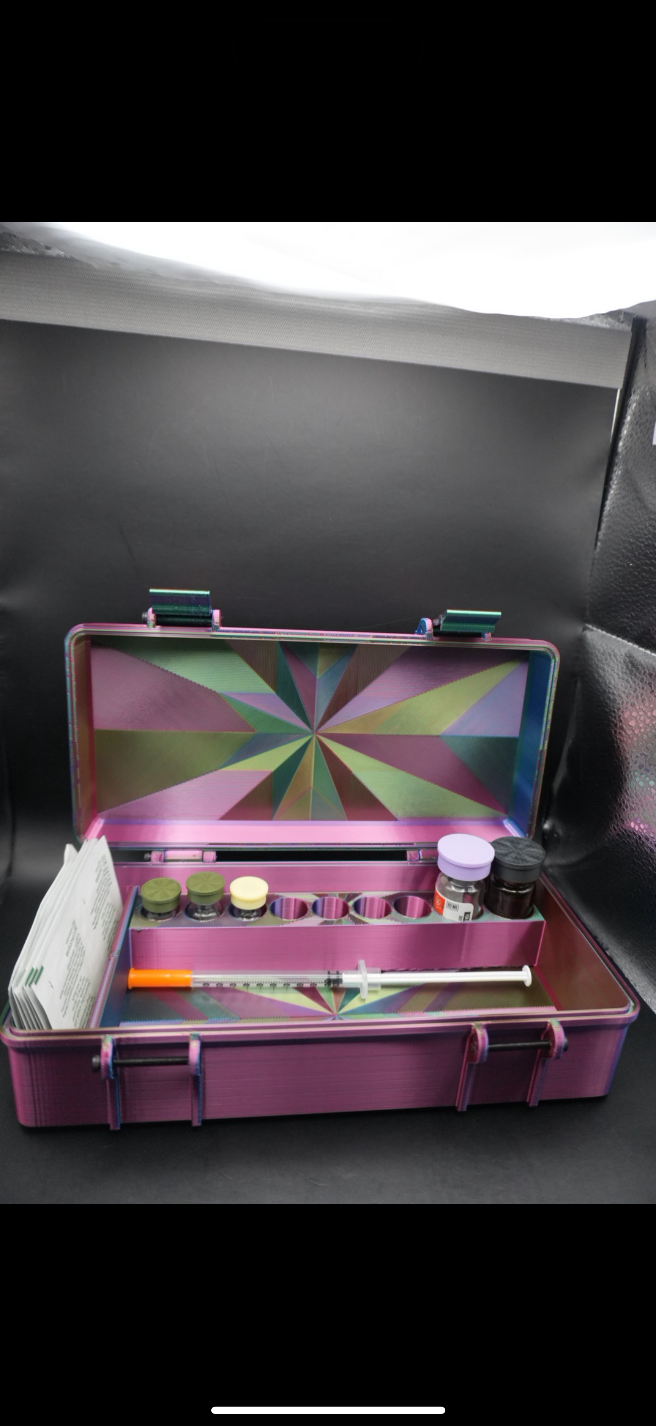 3ML and 10ML vials and prefilled meds - Case