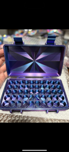 “Black Panther” edition -  3ml (50 or 100 vials) - Peptide Storage Container - Secure Stylish Protection Plastic Box Organizer for Peptides GLP-1s - Fits Vials Up to 17mm Diameter (Copy)