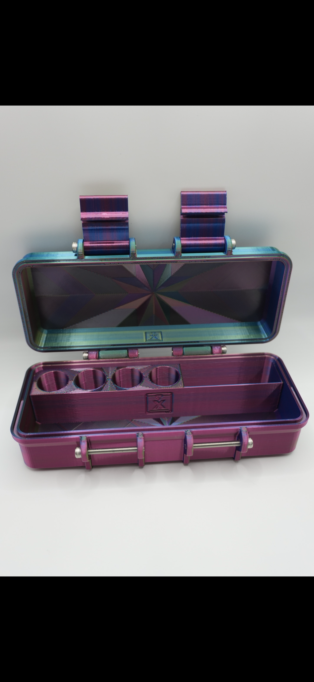 3ML (4 vials) and syr. travel Case - 3D  storage case