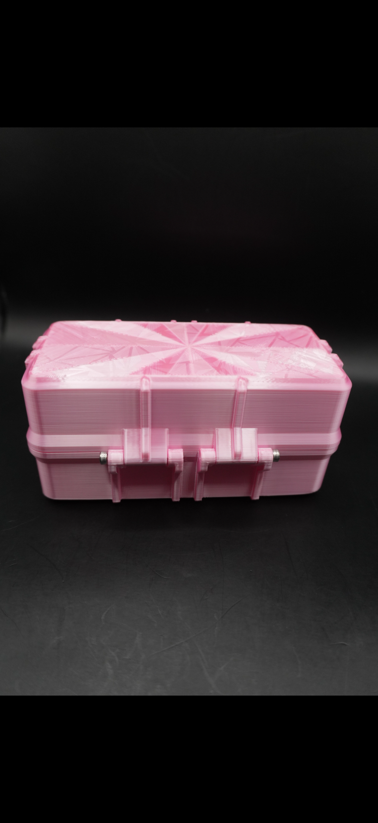 “Pink Ranger” edition -  3ml (50 or 100 vials) - Peptide Storage Container - Secure Stylish Protection Plastic Box Organizer for Peptides GLP-1s - Fits Vials Up to 17mm Diameter