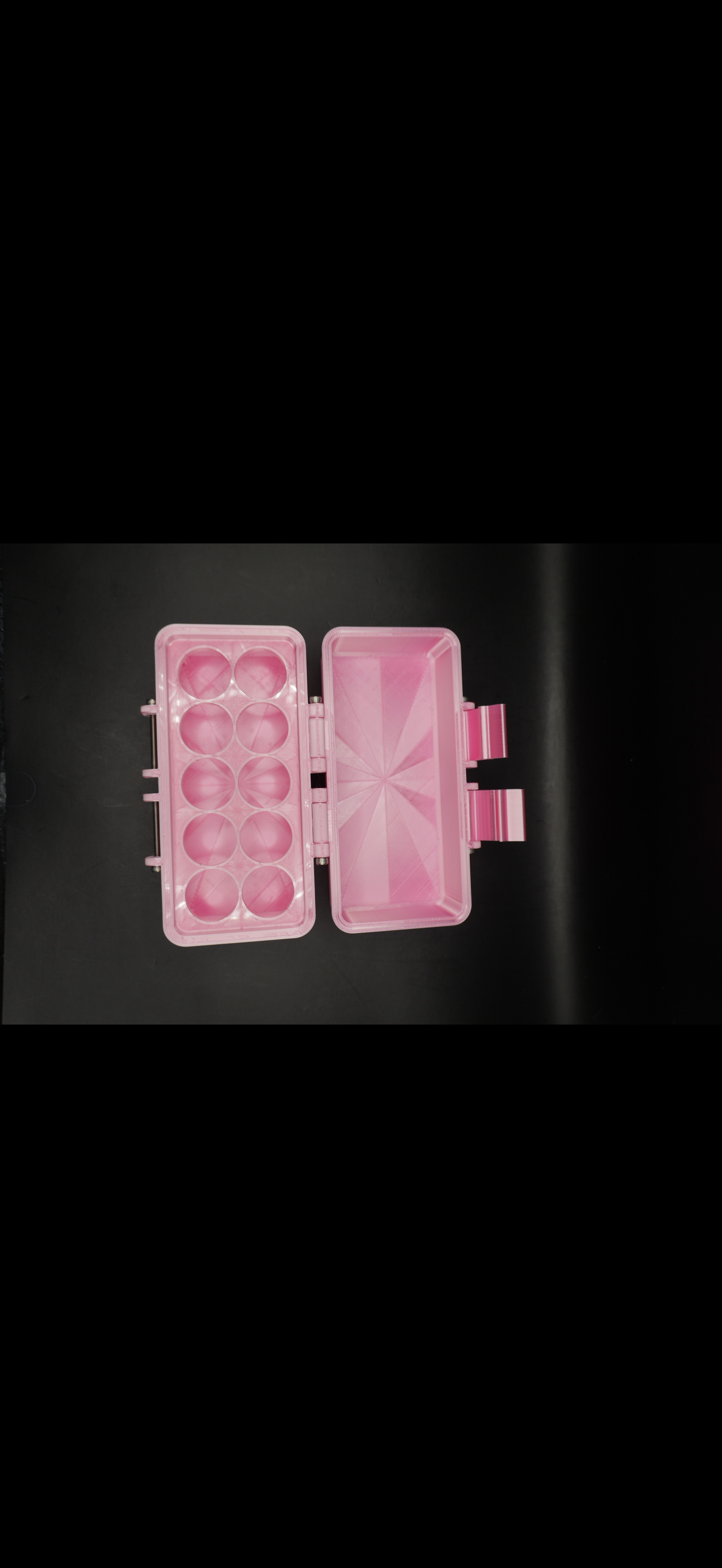 “Pink Ranger” edition -  3ml (50 or 100 vials) - Peptide Storage Container - Secure Stylish Protection Plastic Box Organizer for Peptides GLP-1s - Fits Vials Up to 17mm Diameter