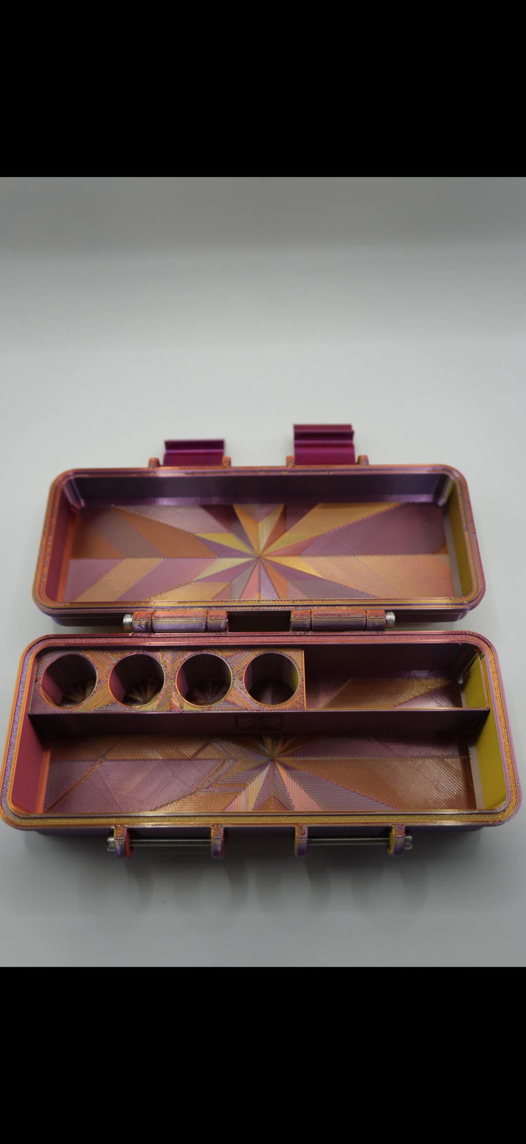 3ML (4 vials) and syr. travel Case - 3D  storage case