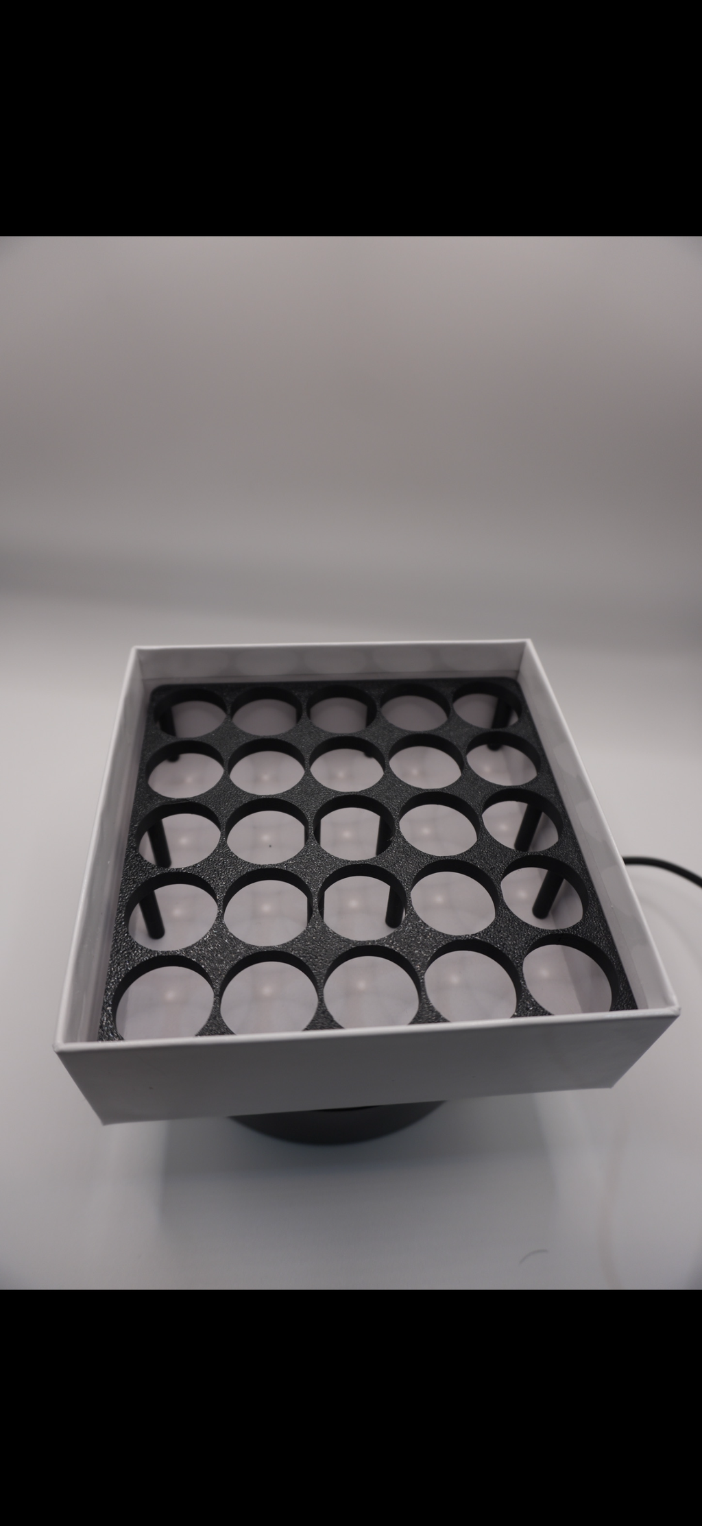 Budget Freezer Vial Storage Box with Insert | 3 mL or  5–10 mL Vial Organizer