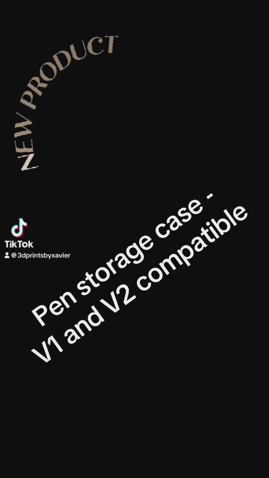 V1 and V2 - Pen Storage Case